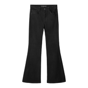 MANGO Kavbojke VIOLETAV črn denim