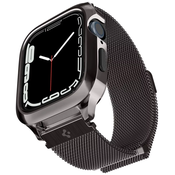 Spigen Metal Fit, graphite - Apple Watch 49mm/45mm/44mm/42mm (AMP06925)