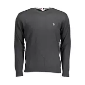 U.S. polo Assn. Muški džemper 62822-48847_Nero_199, Crni