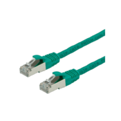 Value S/FTP Patch Cord Cat.6, halogen-free, green, 10m networking cable