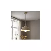 Brilagi - Luster na sajli 1xE27/60W/230V precnik 30 cm bež/zlatna