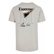 Mens T-shirt Espresso M Club light asphalt