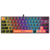 GAMEZONE Gaming mehanicka tastatura RGB compact RAPTOR 63 by Tracer