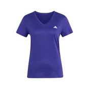 ADIDAS PERFORMANCE Funkcionalna majica Essentials  vijolično modra / bela