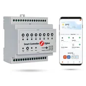 Zigbee Tuya 8-kanalni CH8Z regulator talnega ogrevanja