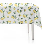 shumee Limonina oljna krpa, odporna proti madežem, 180x130 cm