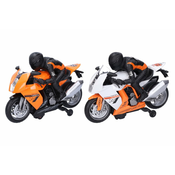 Dirkalno motorno kolo z voznikom 28 cm