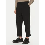 AMI Paris Chino hlače HTR111.WV0066 Črna Regular Fit