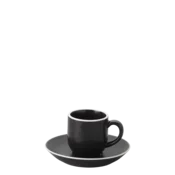 Mocca set 12 kosov — Elements Yin & Yang black - W0226