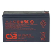 Backup battery CSB HR1224W F2F1 12V, 6.4Ah, 100A