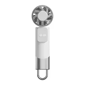 INF Prenosni USB namizni in ročni ventilator z močno zmogljivostjo White, (5000286535)