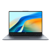 HUAWEI MateBook D 16 (2024) – Core i5 12th, 16GB + 512GB, Grey 16 Inch Notebook with FullView FHD Display