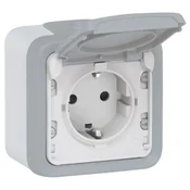 69733 VTIČNICA 2P+E/16A/250V IP55 N/Ž PLEXO LE069733