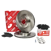 ZAVORNI DISKI + OBLOGE spredaj MINI (R55, R56, R57, R58, R59)