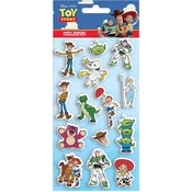 Luna: Set 3D pufastih naljepnica Toy Story na listicu 10 x 22 cm