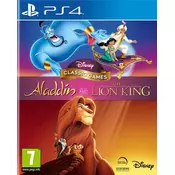 DISNEY INTERACTIVE PS4 Disney Classic Games: Aladdin and The Lion King