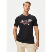 Beverly Hills Polo Club Majica P-SS26M-TS1302 Mornarsko modra Regular Fit
