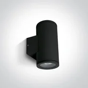 ZIDNA SVJETILJKA 2XGU-10 35W IP54 CRNA