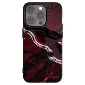 Silikonski črni ovitek za Apple iPhone 15 Pro - Cherry stone