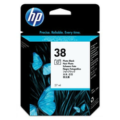 HP 38 Photo Black Pigment Ink Cartridge For use in selected  PhotoSmart  professional printers (C9413A)