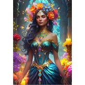 BlueBird - Puzzle Boginja cvetja - 1 000 kosov
