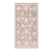Nikcorp Protizdrsna pralna preproga s kratkimi vlakni bež 186x60 cm | Moderna tekač preproga za hodnik, kuhinjo, dnevno sobo