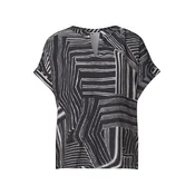 STREET ONE Majica temno modra / bela