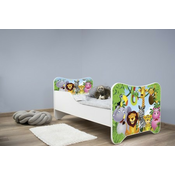 Deciji krevet 140x70 cm happy kitty MADAGASCAR ( 7542 )