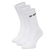 Kratke nogavice G-STAR CEO_AS_G_STAR_001W_AW26 (3-PACK) Bela