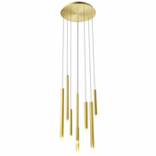 Redo 01-2050 - LED luster na sajli MADISON 8xLED/4W/230V zlatna