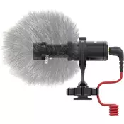 RODE Microphones Pripenjalni mikrofon za kamero RODE, vsebuje kabel, sponko in vetrobran