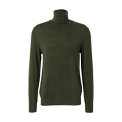 JACK & JONES Pulover JJEEMIL temno zelena
