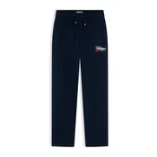 TOMMY HILFIGER Hlače  mornarska / rdeča / bela