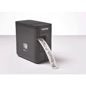 Brother PT-P750W, Desktop, Plug&Play, TZ tapes 3.5 to 24 mm, Print up to 30mm/sec, Option for Battery (alkaline/NiMH/Li-ion)&adapter, Editor Lite & Editor 5.1, NFC walk up&print