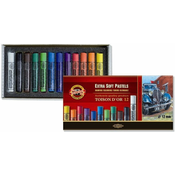KOH-I-NOOR Set of Artists Extra Soft Pastels (12 Pieces)