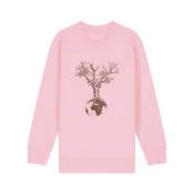 Life-Tree Majica Kids Unisex Weltenbaum svetlo roza