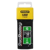 Stanley klamarice 1-TRA708T tip G / 1000kom - 12 mm