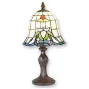 Casa Padrino luxury Tiffany stool lamp multicolored A� 19.5 x H. 36.5 cm - Tiffany table lamp - Tiffany desk lamp - Tiffany lights - Luxury lights - Luxury interior