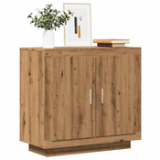 Komoda Artisan hrast 80x40x75 cm izradeno drvo