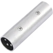 Omnitronic Omnitronic 30226570 XLR adapter [1x XLR vtič 3-polni - 1x XLR vtič 3-polni], (20427865)