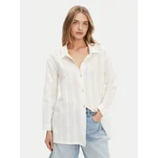 Roxy Srajca ERJX603447 Écru Relaxed Fit
