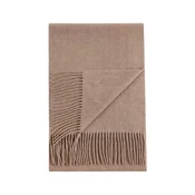 GOBI Cashmere Šal Unisex Cashmere Fringed Scarf temno siva