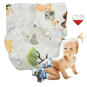 shumee Plenice za večkratno uporabo BAMBOO SAFARI POCKET NappiMe plenice