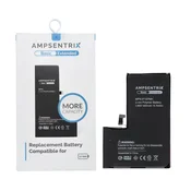 INNE AmpSentrix Basic baterija za iPhone 15 Pro Max (povečana zmogljivost 4850 mAh)