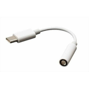 Audio adapter Akasa AK-CBCA27-10WH USB Type-C/jack, bel