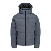 JACK & JONES Zimska jakna JJEBECKS temno siva