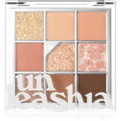Unleashia Veganska senčila Glitterpedia Eye Palette - 6.6 g No. 03 All Of Coralpink