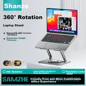 Sanze Postolje za laptop, 360°, Sivo