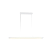 LED Lestenec na vrvici LED/24W/230V 4000K bela