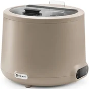 Hendi UNIQ električni termos za juho, premer 365 x 325 mm, 8 l, 500 W, bež